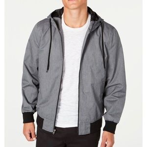 Men's Zip-Front Hooded Jacket